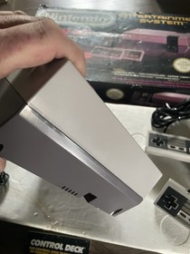 Nintendo NES Entertainment System Video Game Console Boxed Action Set 