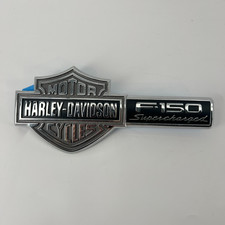 Oem Ford F-150 Harley Davidson Supercharged Emblem Badge 2002 2003 Tailgate Nos Oem Ford F-150 Harley Davidson Supercharged Emblem Badge 2002 2003 Tailgate Nos