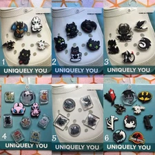 Crocs Handmade jibbitz 5pc How To Train Your Dragon Httyd Toothless shoe charm