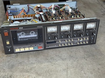 Tascam 234 Syncaset - Double-speed 4 track Cassette Recorder For