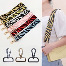 Zebra Pattern Shoulder Strap 3.8cm Width Adjustable Length Compatible with Bags