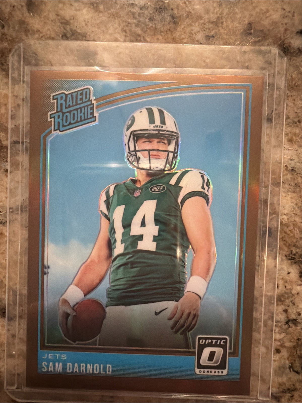 2018 Donruss Optic - Rated Rookie Sam Darnold #151 Bronze Prizm (RC)