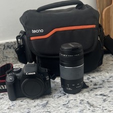 Canon EOS 550D DSLR Camera + Canon EF 75-300mm Lens + Camera Bag