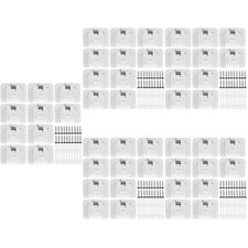 5 Count Adhesive Shower Curtain Rod Holder Pole Bracket Brackets