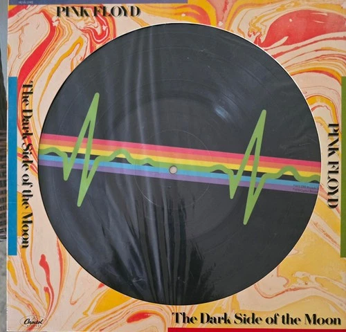 Pink Floyd ‎– The Dark Side Of The Moon PICTURE DISC VINYL LP US 1978 (VG & VG+)