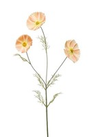 Artplants KüNstlicher Zweig SchmuckköRbchen Bralto, Pfirsich, 80Cm