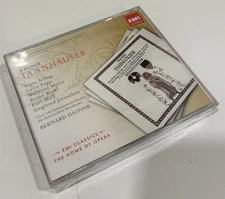WAGNER TANNHÄUSER (3-CD + Bonus Libretto Disc) Bernard Haitink New Sealed