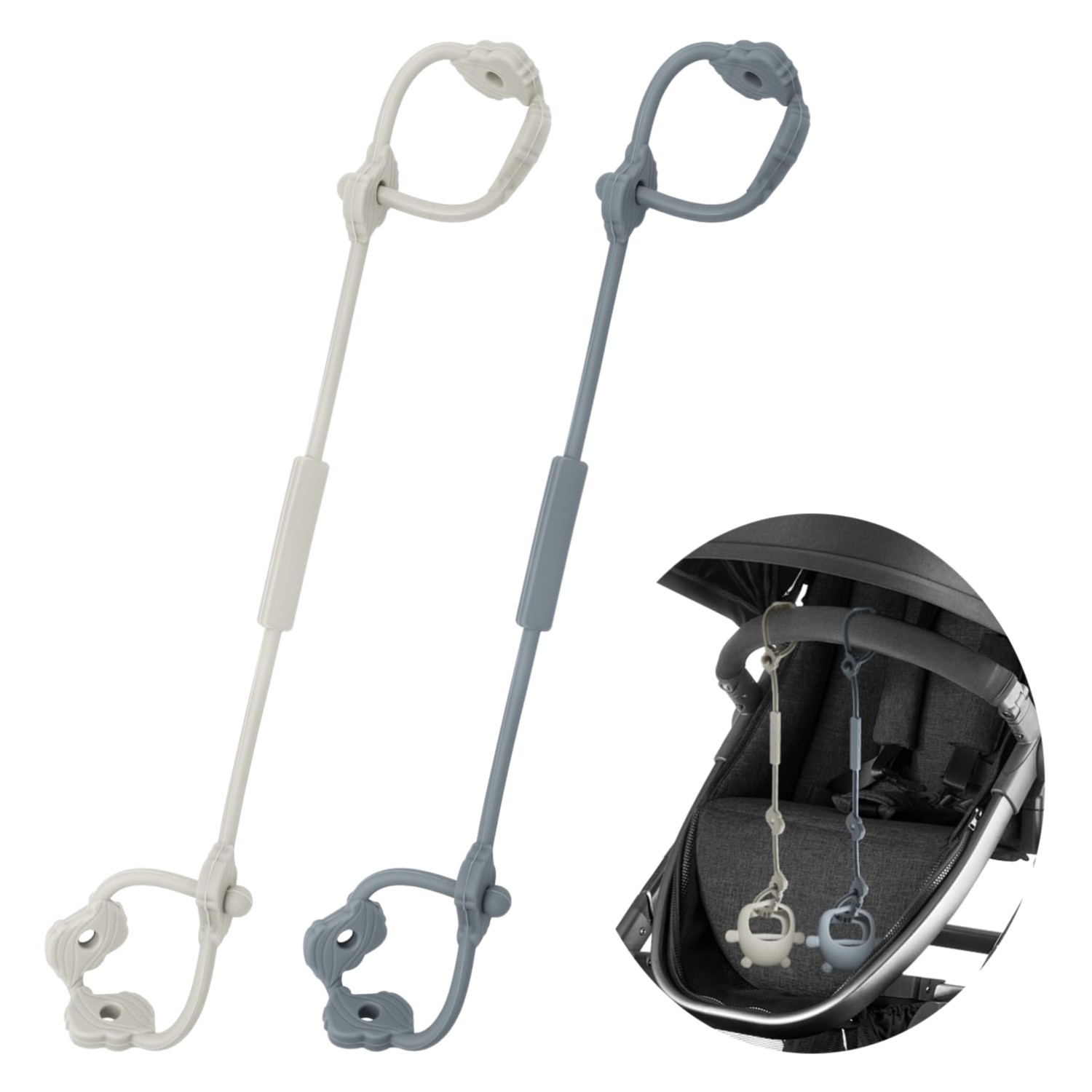 Baby Spielzeug Schnullerkette Silikon BPA-frei Trinkbecher Halter Kinderwagen