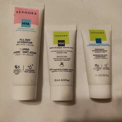 Lot Of 3 Sephora Beauty Products (Facial) See Pictures 
