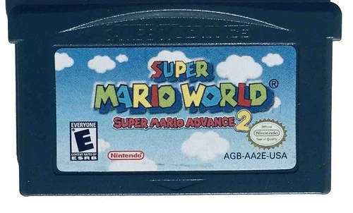 Nintendo Super Mario World Super Mario Advance 2 Gameboy Advance Authentic GBA