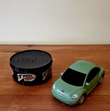 Rare Vintage TYCO RC Canned Heat Green VW Beetle Car 1/24 Working. 