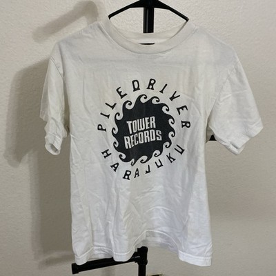 新品未開封 DISH//×TOWER RECORDS T-shirts Pile Driver Harajuku X Tower Records T-Shirt | eBay