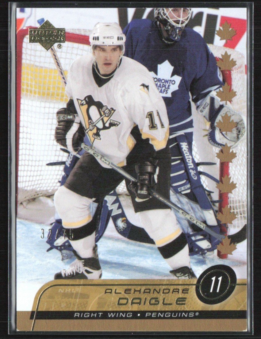 Alexandre Daigle 2002-03 Upper Deck Exclusives /75 #389 Pittsburgh Penguins
