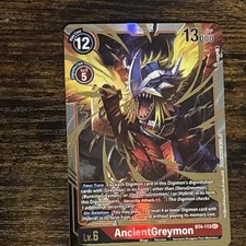 AncientGreymon BT4-113 SEC Digimon | Great Legend FOIL