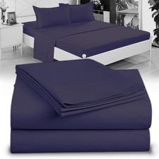 Twin XL 100 Microfiber Double Brushed Sheet Set - Extra-Soft  Wrinkle-Free ...