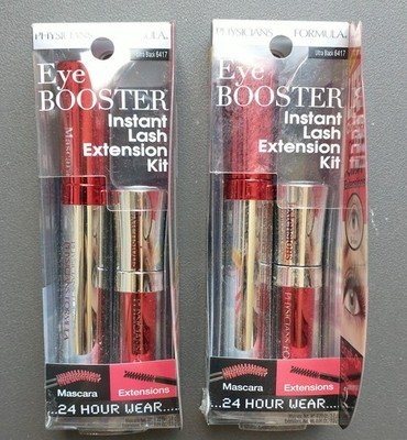 Set 2 Physicians Formula Eye Booster Instant Lash Extension Kit Ultra Black 6417