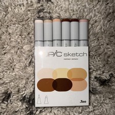 Copic Markers Sketch Marker 6/Pkg Skin Tones