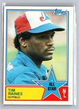 1983 Topps #403 Tim Raines