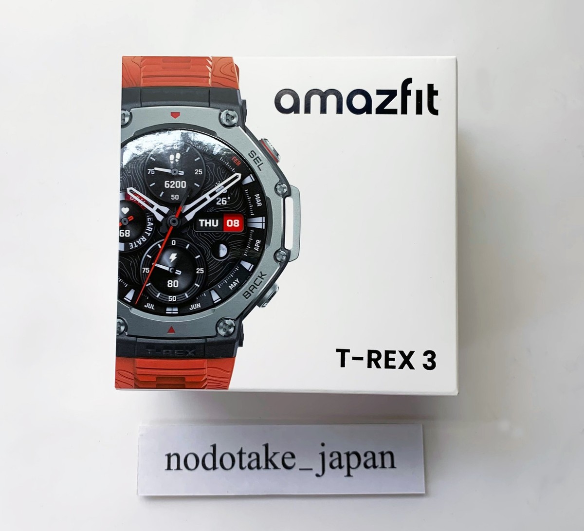 Amazfit T-Rex 3 48mm Smart Watch red | eBay