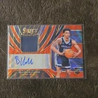 Brandon Clarke RC 2019-20 Panini Select Rookie Jersey Auto Red Wave Prizm