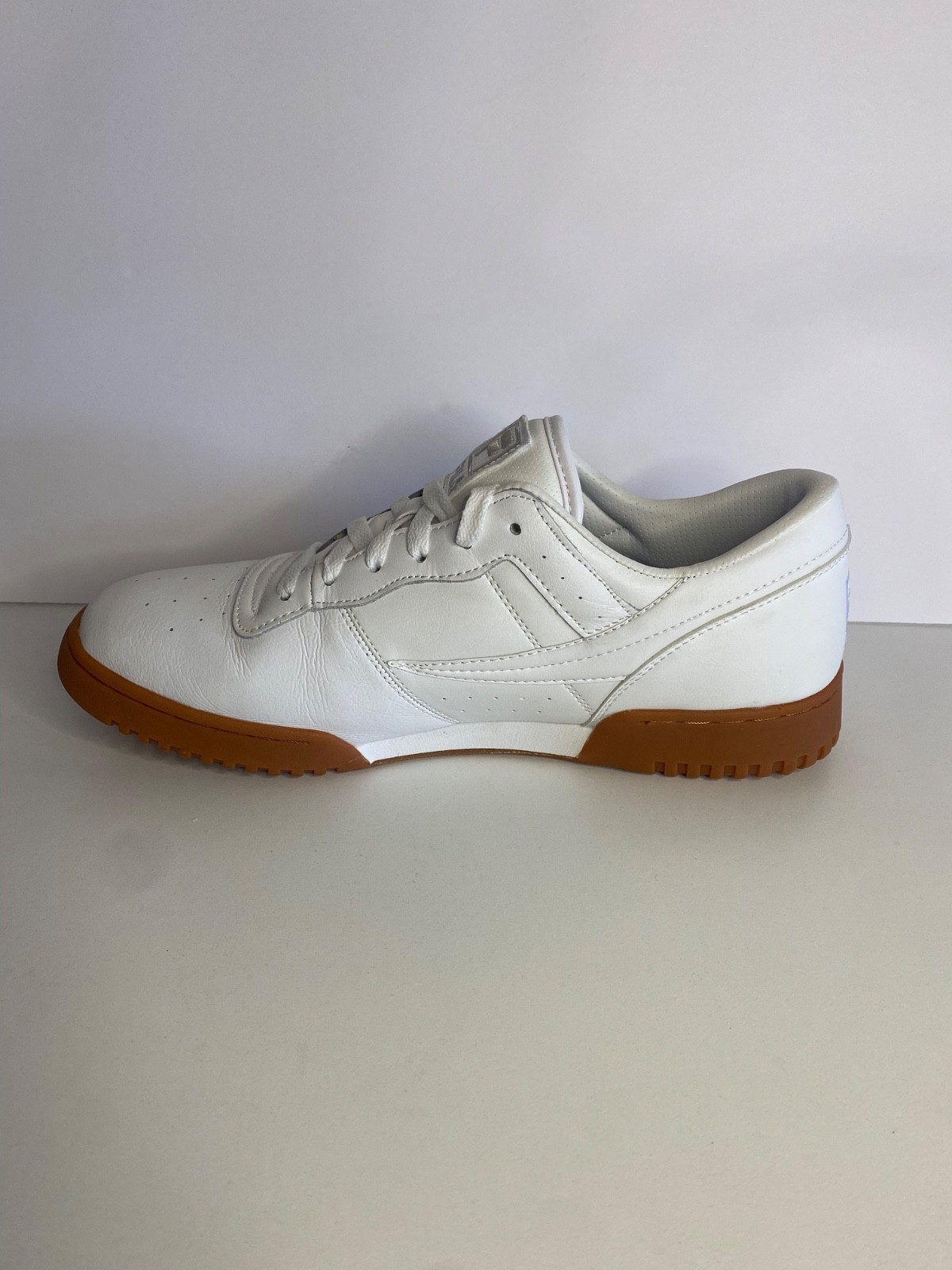 FILA Men's White and Brown Sneakers Size US 13