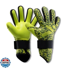 Storelli Challenger Goalkeeper Gloves, Youth Soccer Gloves, Enhanced Protecti