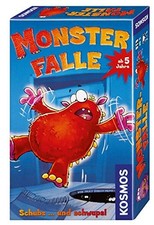 KOSMOS 712709 Monsterfalle - Mitbringspiel, Lustiges Kinderspiel Ab 5 Jahre, Für