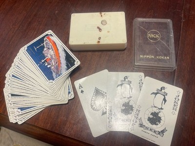 ゲームセンター・ゲームカード 2006 NIPPON SERIES CARDS Vintage 70s Nintendo Deck of Playing Cards Japanese Game W Case