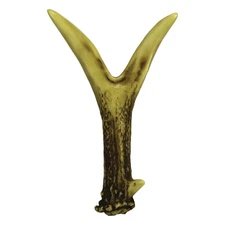 Rivers Edge Products Faux Deer Antler Letters, 8-Inch Resin Wall Decor, Letter Y