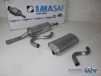 Imasaf Auspuffset Ab Mitteltopf FüR Volvo 940 + Kombi 2.0 + 2.3 1990-1998