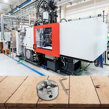 Per mini mandrino tornio in metallo Z011A con bloccaggio a ganascia reversibile