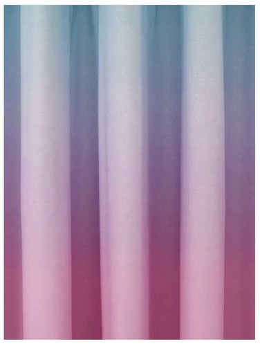 Catherine Lansfield Curtains Ombre Rainbow Clouds Eyelet Lined Two Panels Pastel - Picture 3 of 3