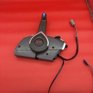 VEVOR Boat Throttle Control, Side-Mounted Outboard Remote Control was on READ!!!