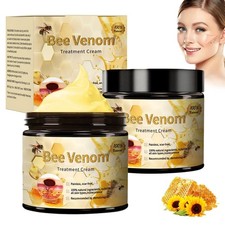 2PCS Bee Venom Skin Treatment Cream, Bee Venom Cream, New Professional Bee Ve-no