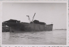 Foto Abzug Agfa Bravira Wrack eines alten Dampfers Frachters