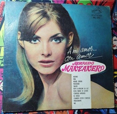 LP (Vinyl) Armando Manzanero A Mi Amor. . . Con Amor