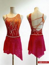 Figure Skating Dress Customized Competition ice skating dress Girls woman