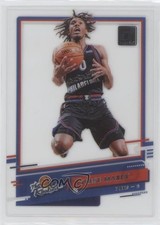 2020-21 Panini Clearly Donruss Clearly The Rookies Tyrese Maxey #10 uk2