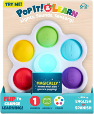 - Pop It and Learn - Educational and Electronic Popping Toy - Learn Numbers  L