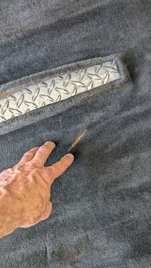 FERRARI 456M 2001 RIGHT SIDE CARPET FLOOR 65440890R