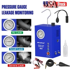 EVAP Smoke Machine Leak Detector Car Pipe Vacuum Diagnostic Tool Pressure Gauge