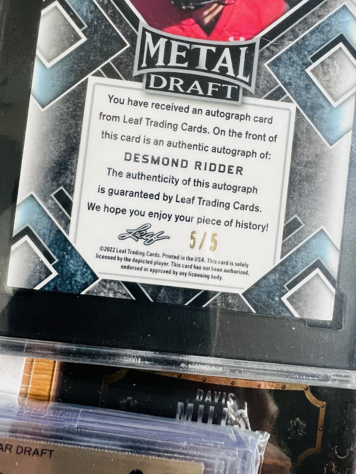 NFL Graded Slab Lot Stars Rookie Auto Serial# Prizm BGS SGC Mahomes view 6
