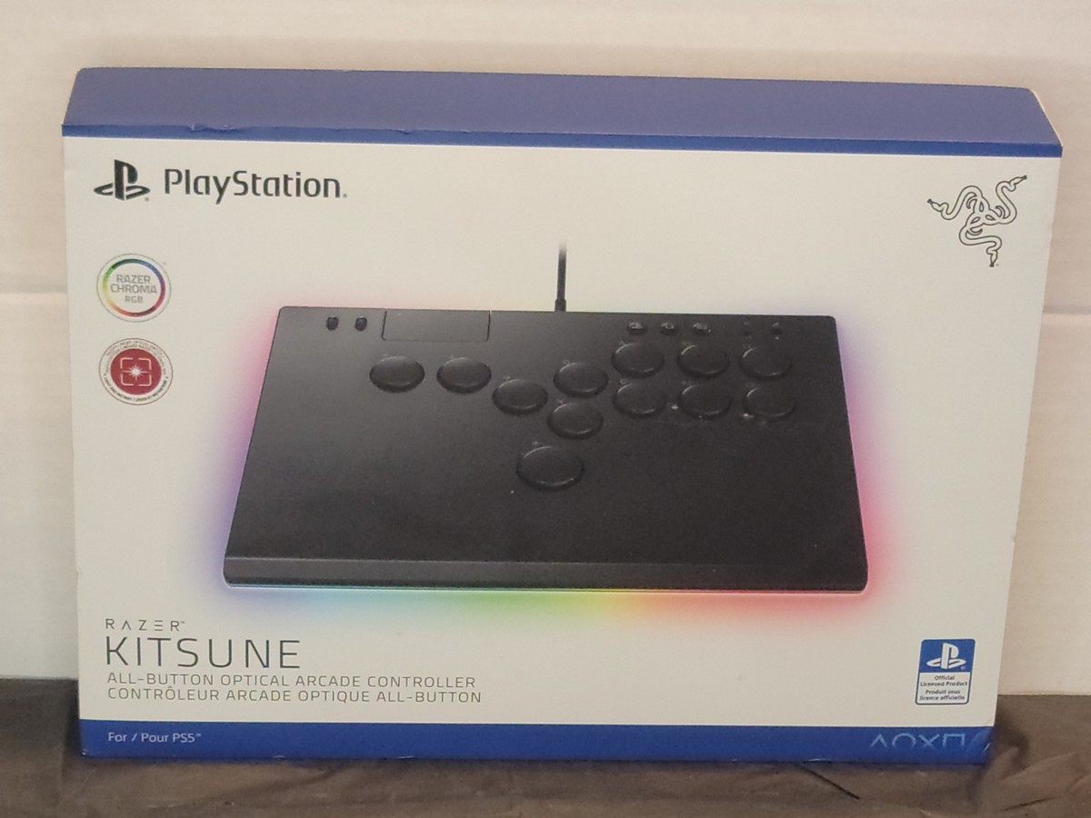 Razer Kitsune All-Button Optical Arcade Controller for Playstation