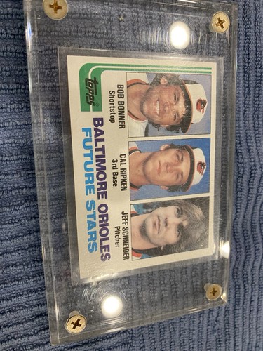 1982 Topps - Future Stars Cal Ripken, Jeff Schneider, Bobby Bonner #21 (RC)