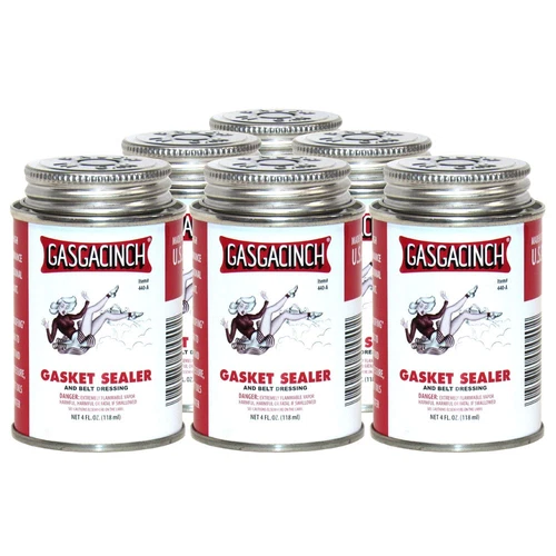 Gasgacinch Engine Sealant 440-A (6pk); Gasgacinch 4 oz Brush-on