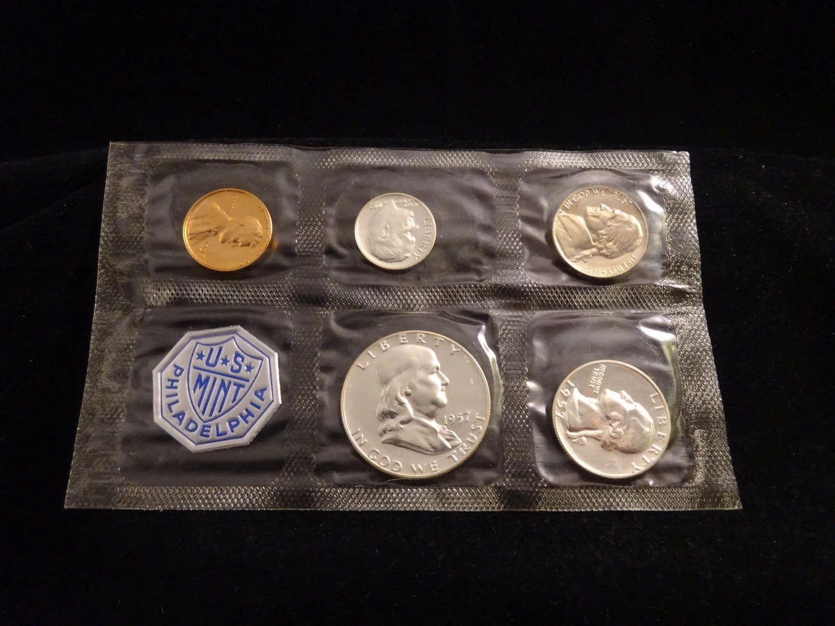 U.S. Mint Silver 1957 US Coin Mint Sets for sale | eBay