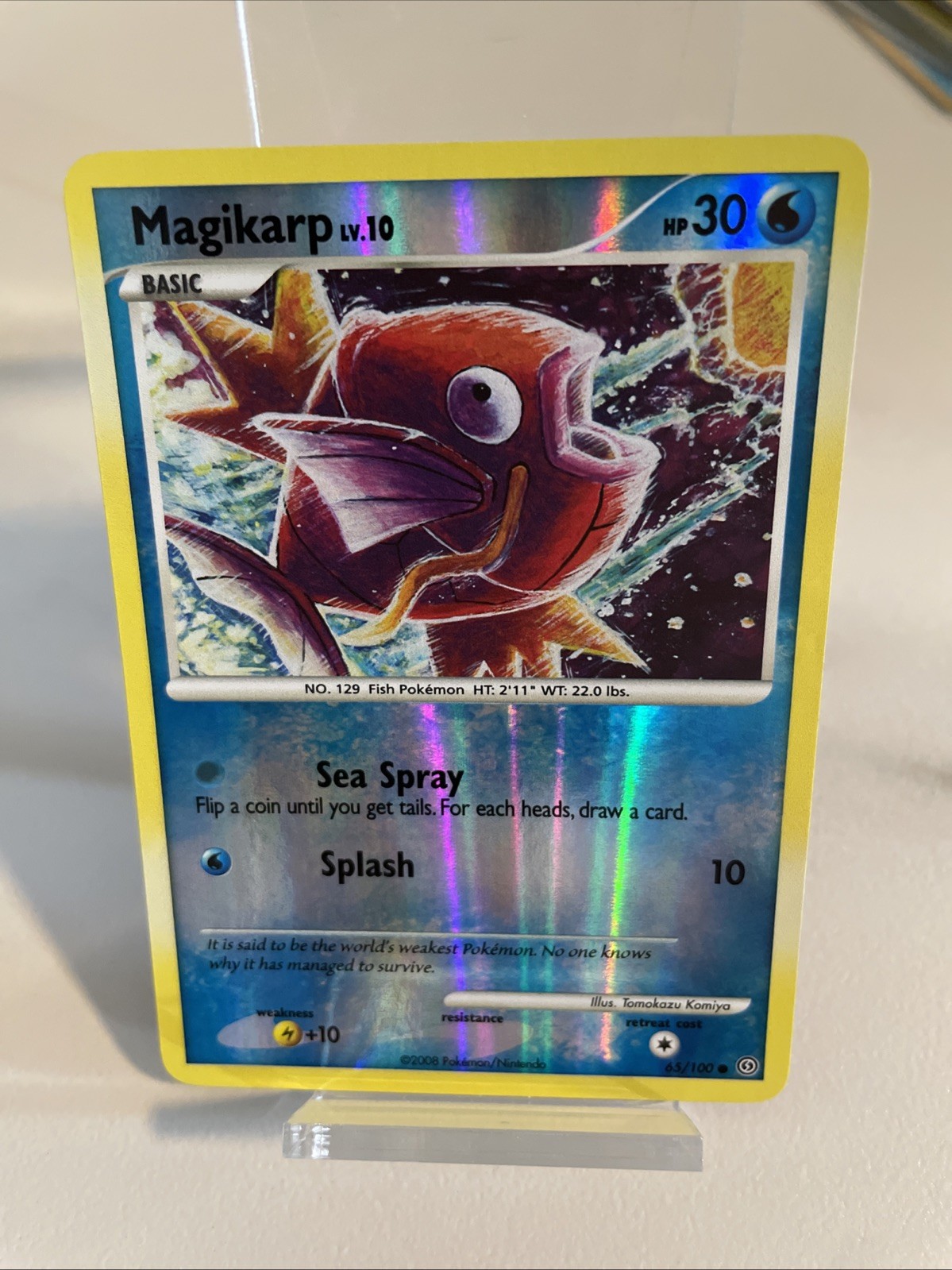 Magikarp 65/100 – Stormfront – Reverse Holo – Pokémon TCG – NM/LP