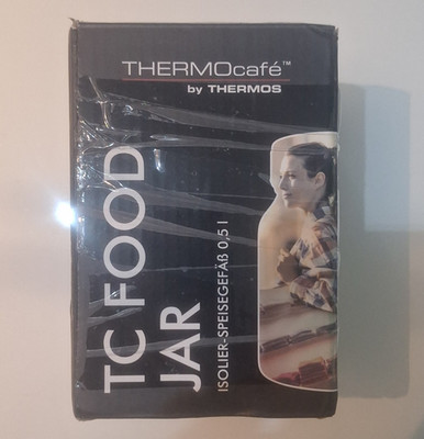 THERMOS TC Food Jar Isolier-Speisegefäß 0,5 L Edelstahl Nachtblau BPA-frei