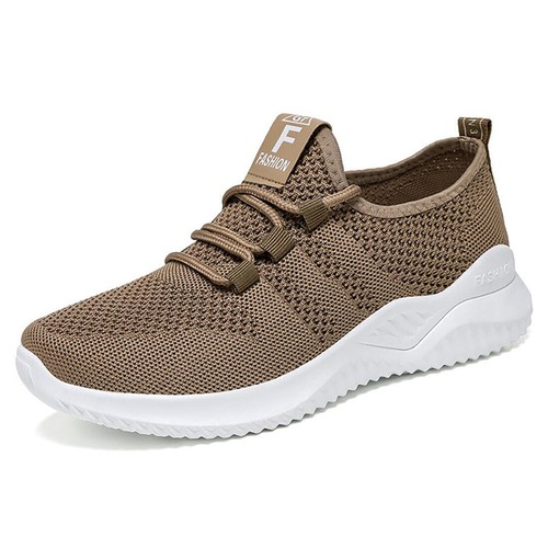 Women's Fitness Sports Flat Shoes Running Comfortable Breathable Trainers - Picture 10 of 23