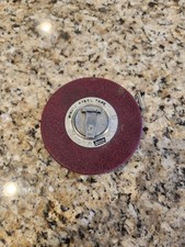 Vintage Lufkin White Steel Tape 100Ft Metal Tape Measure
